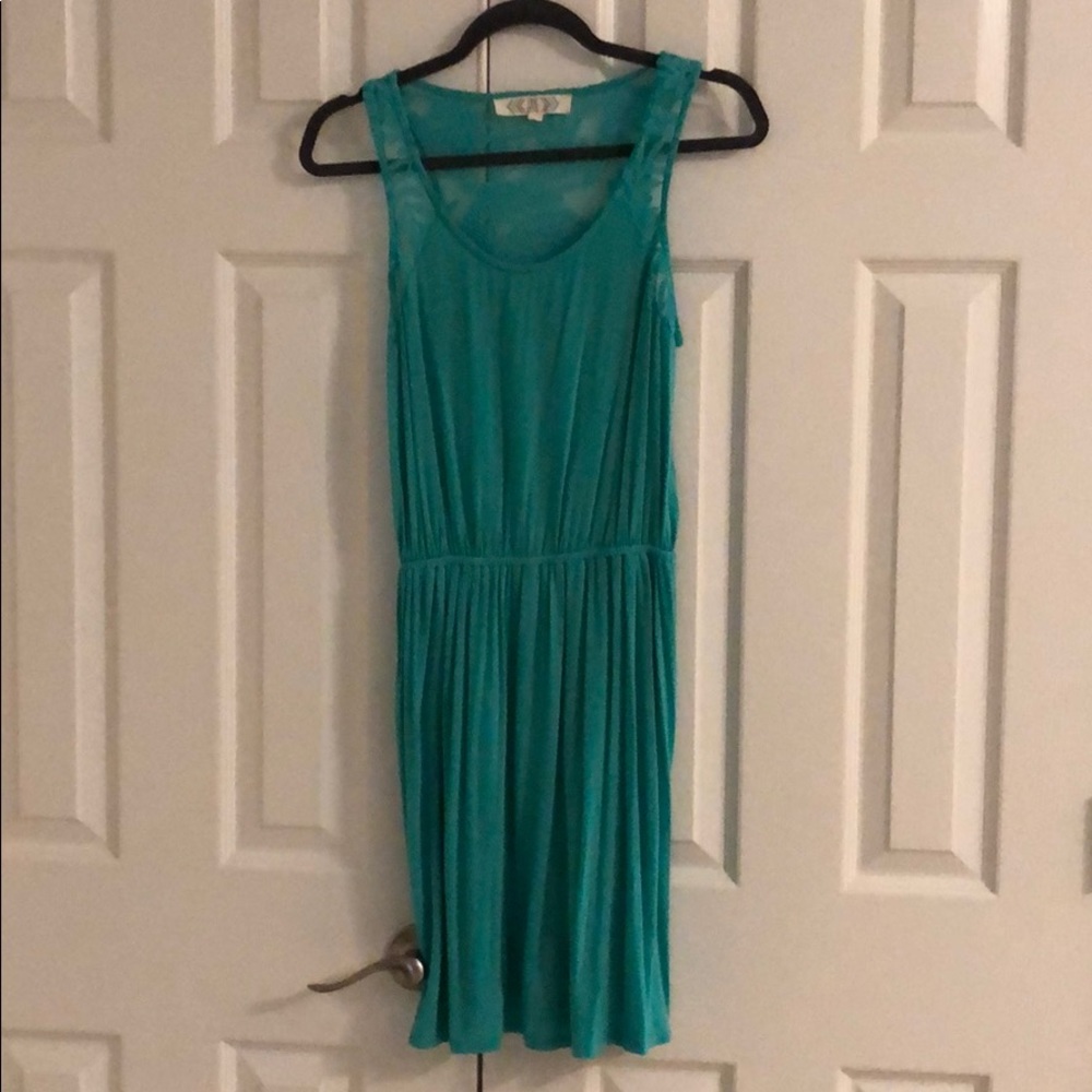 Turquoise Summer Dress.